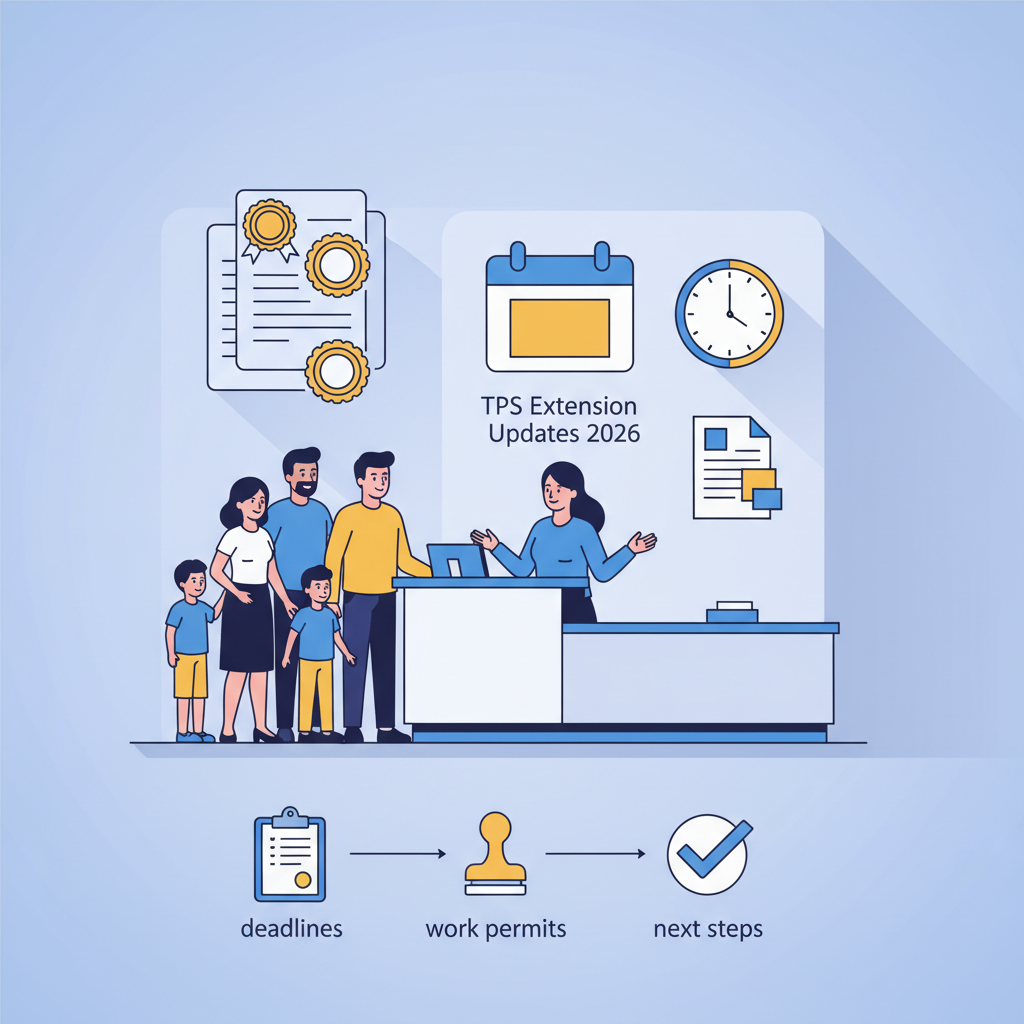 TPS Extension Updates 2026: Deadlines, Work Permits, Next Steps — Jan 18, 2026, 3:02 AM - Concept