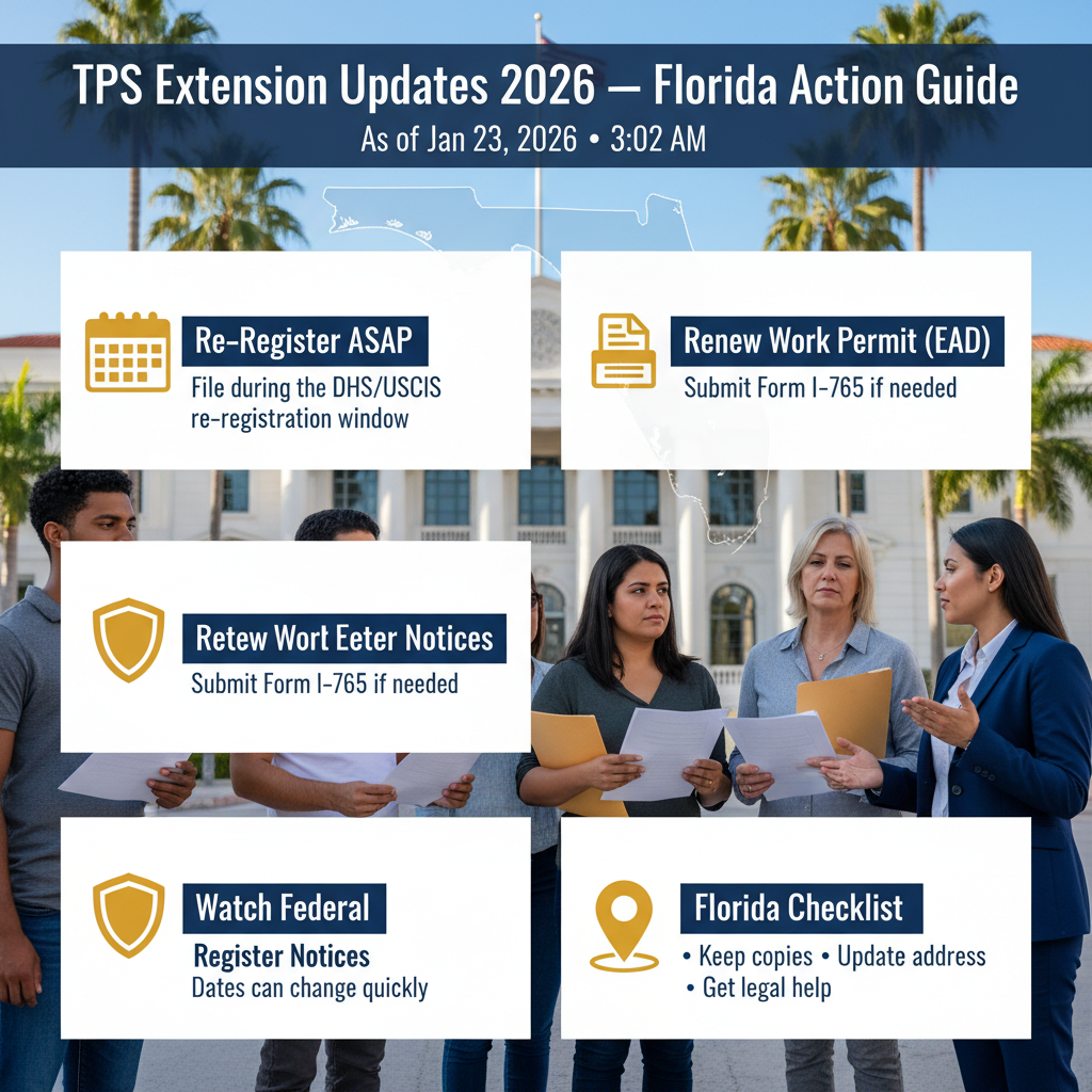 TPS 2026 en Florida: Extensiones, EAD y Reinscripción Paso a Paso - Key Statistics