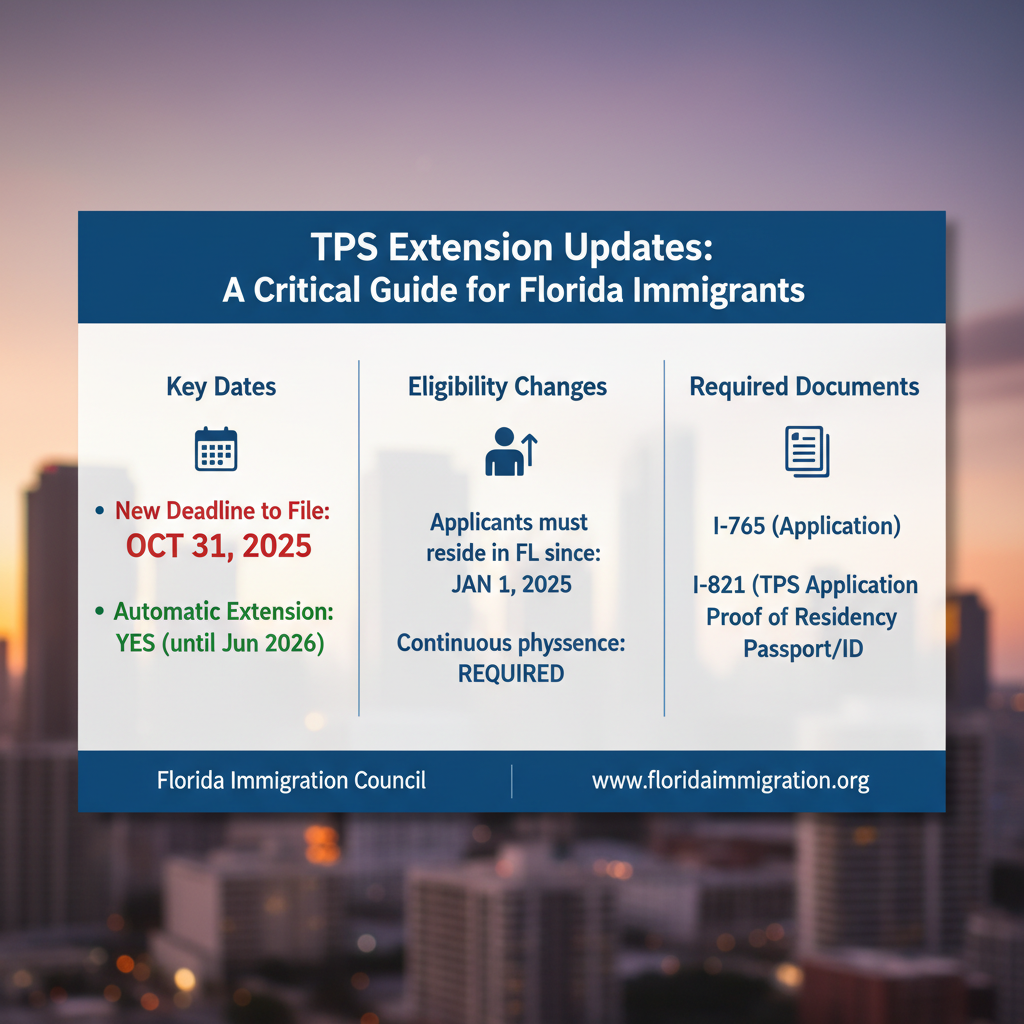 TPS Extension Updates: A Critical Guide for Florida Immigrants - Key Statistics
