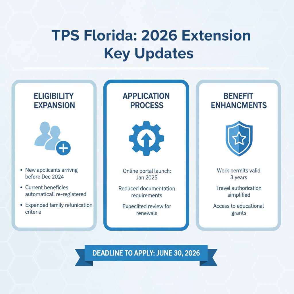TPS Extension Updates: A Guide for Florida Immigrants (2026) - Key Statistics