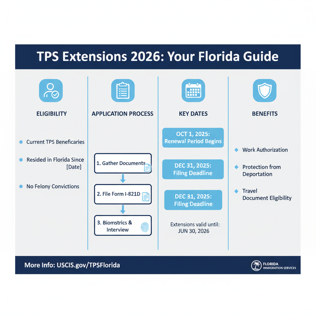 TPS Extensions 2026: A Florida Immigrant's Guide to Temporary - Key Statistics
