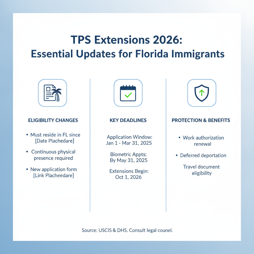 TPS 2026: Extensiones Cruciales para Inmigrantes en Florida - Key Statistics