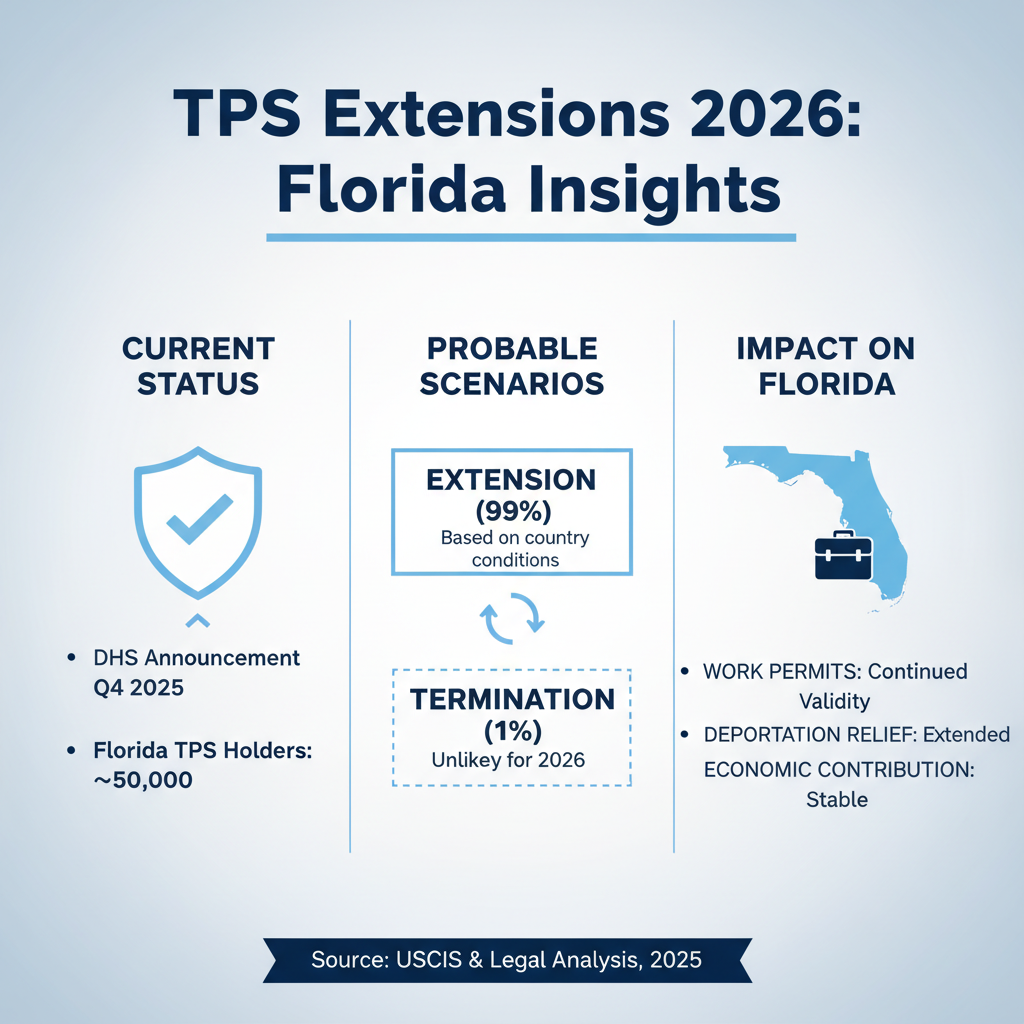 Extensiones TPS 2026: Guía Clave para Inmigrantes en Florida - Key Statistics