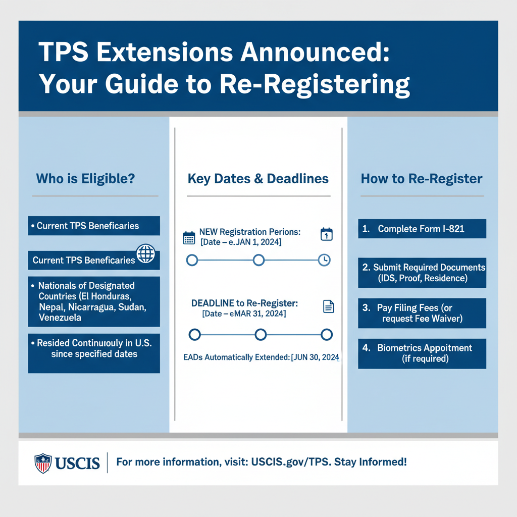 TPS Extensions Announced: Your Guide to Re-Registering in - Key Statistics