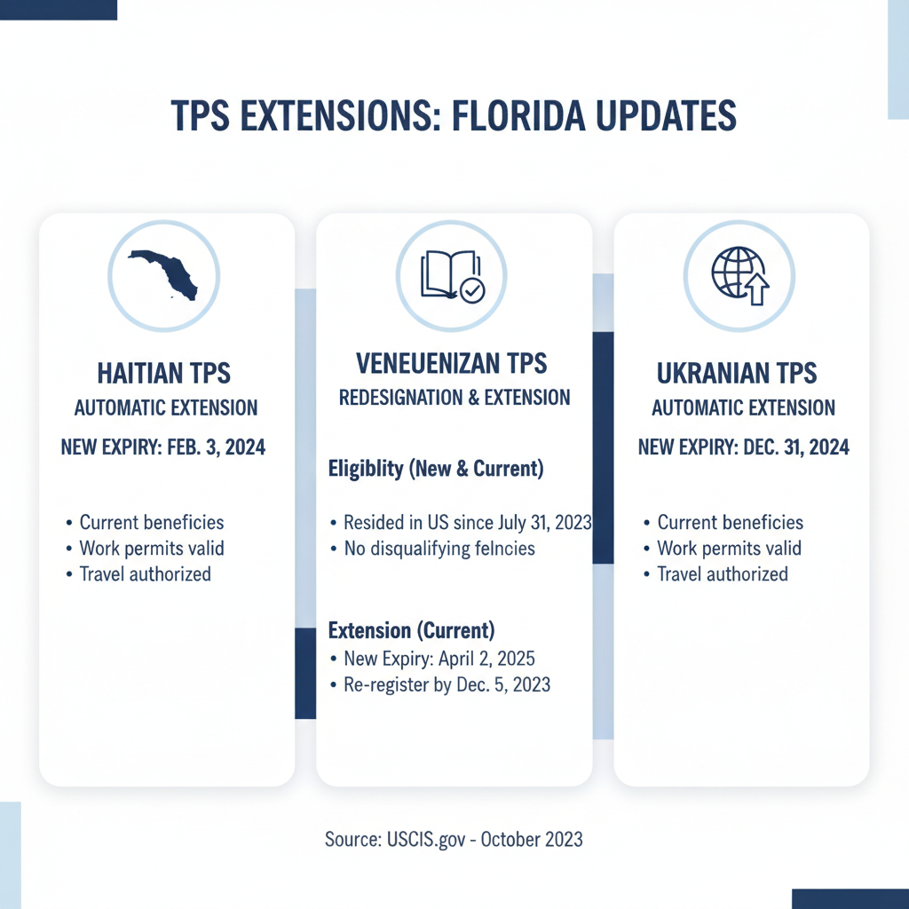 TPS Extensions: What New Updates Mean for Immigrants in Florida - Key Statistics