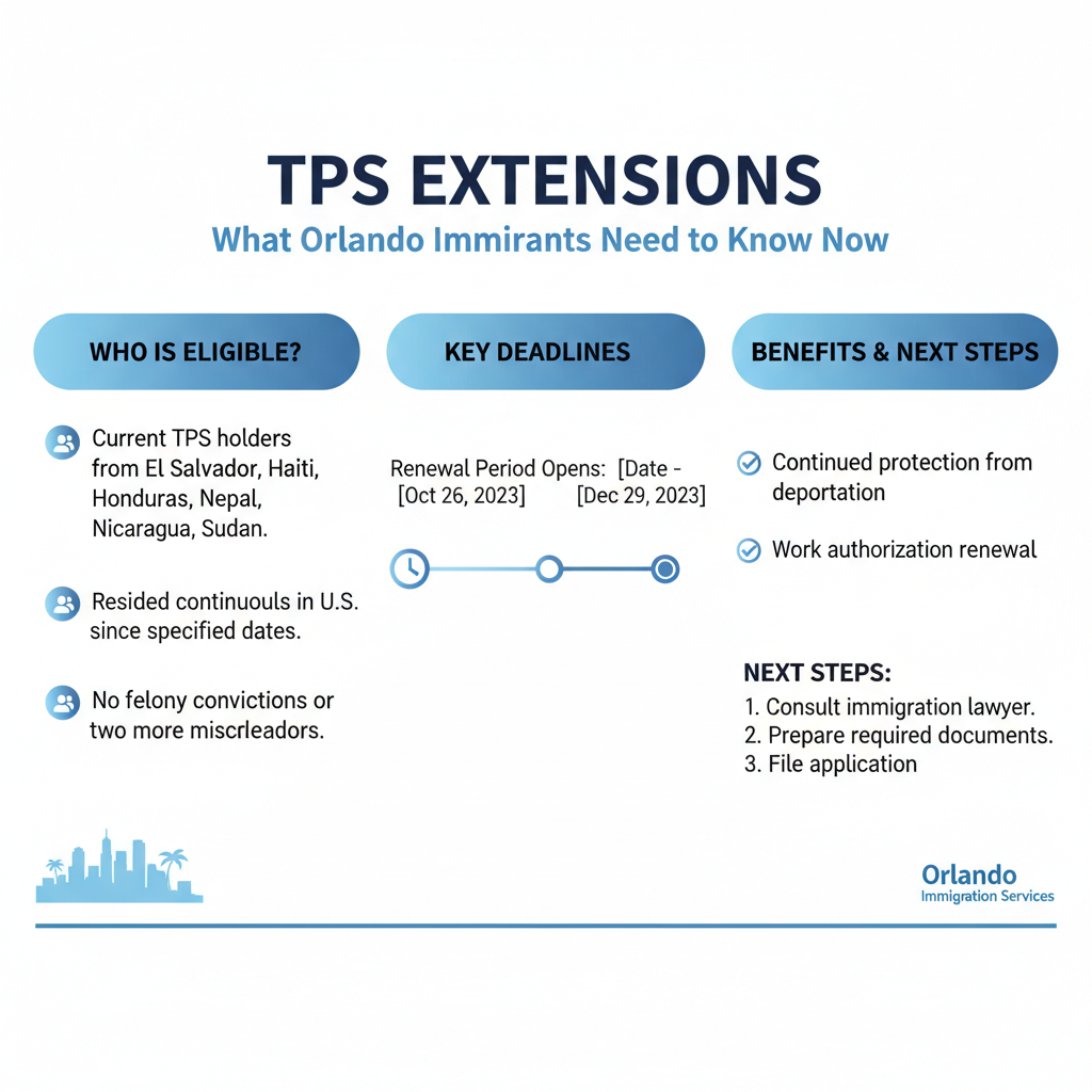 Extensiones de TPS: Guía Esencial para Inmigrantes en Orlando - Key Statistics