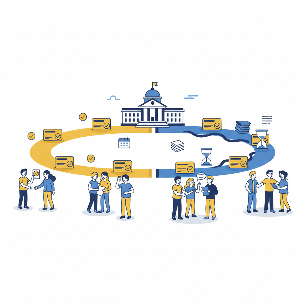 USCIS EAD Processing in 2026: Faster Renewals, Delays & What to - Concept