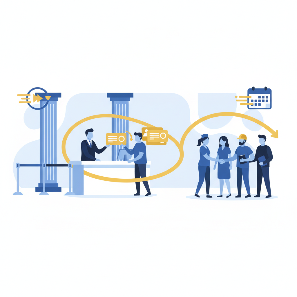 USCIS EAD Processing Updates: Faster Renewals, Fewer Work Gaps — Feb 3, 2026, 12:04 PM - Concept