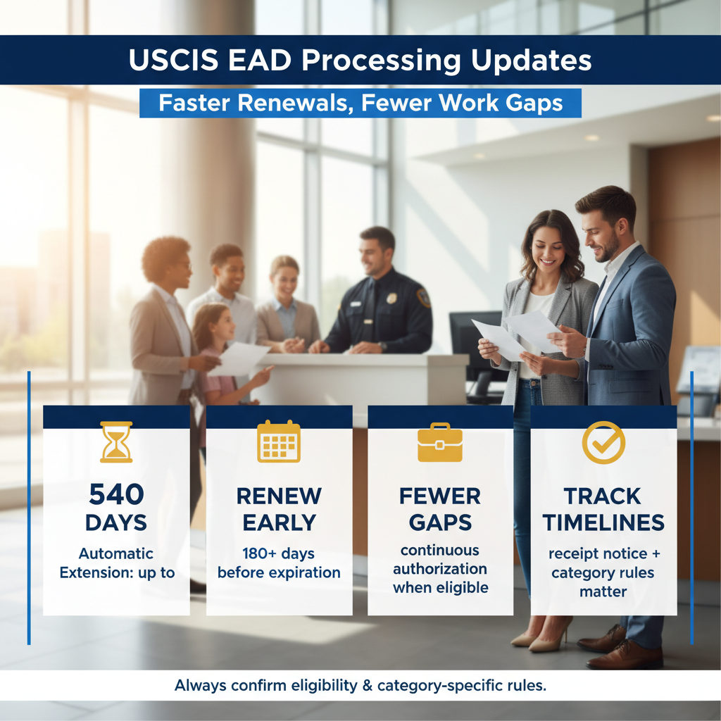 Actualizaciones USCIS del EAD: renovaciones más rápidas y menos pausas - Key Statistics