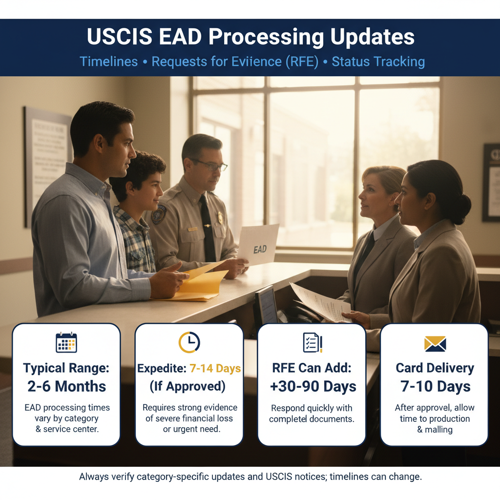 USCIS EAD Processing Updates ( ): Timelines, Re... - Key Statistics