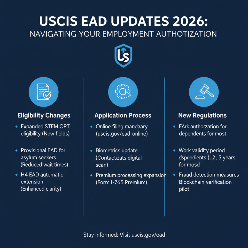 USCIS EAD Updates 2026: Navigating Your Employment Authorization - Key Statistics
