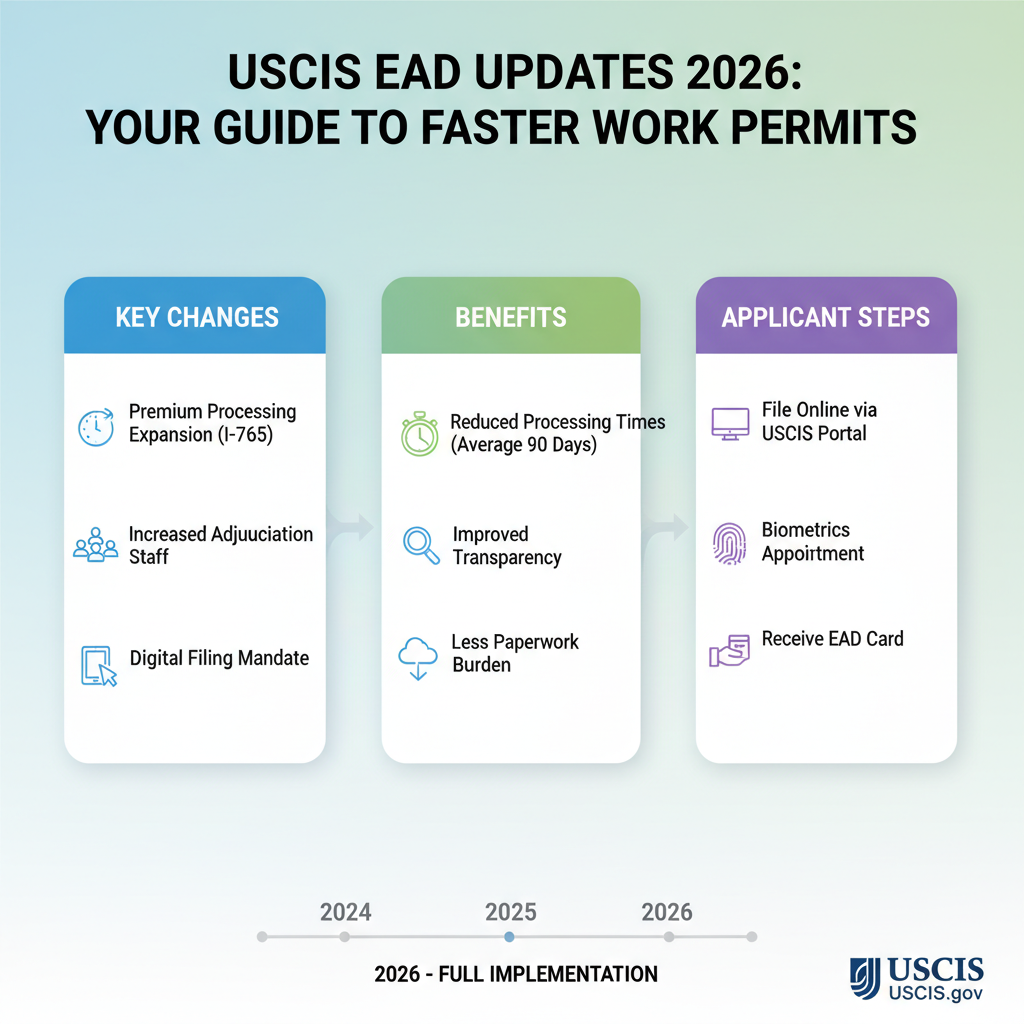 USCIS EAD Updates 2026: Your Guide to Faster Work Permits in - Key Statistics