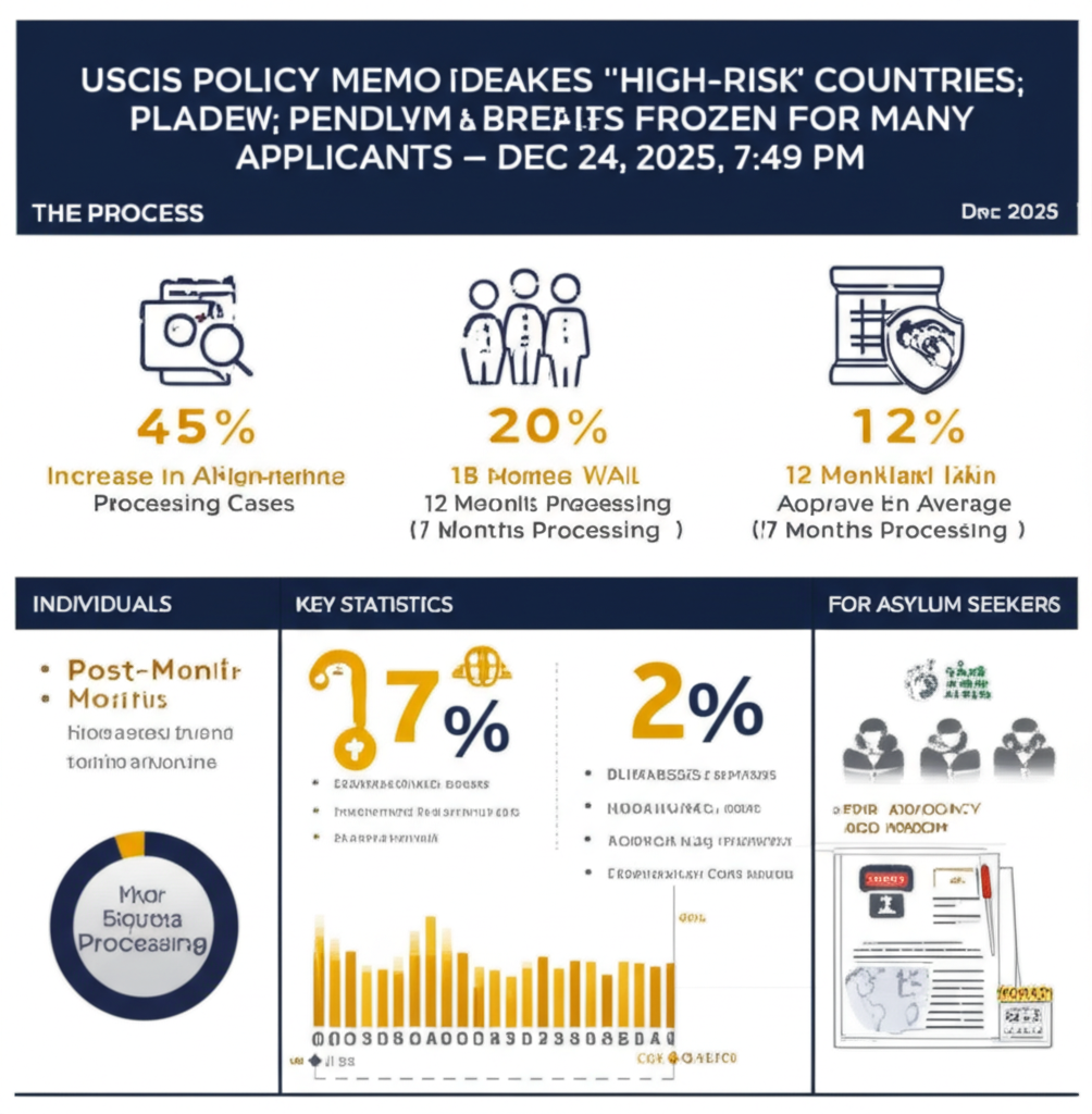 Memo de Política de USCIS (2 de dic. 2025) Coloca Países de 