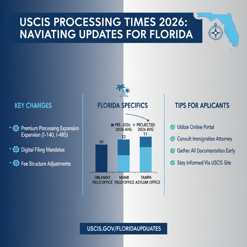 USCIS Processing Times 2026: Navigating Updates for Florida - Key Statistics