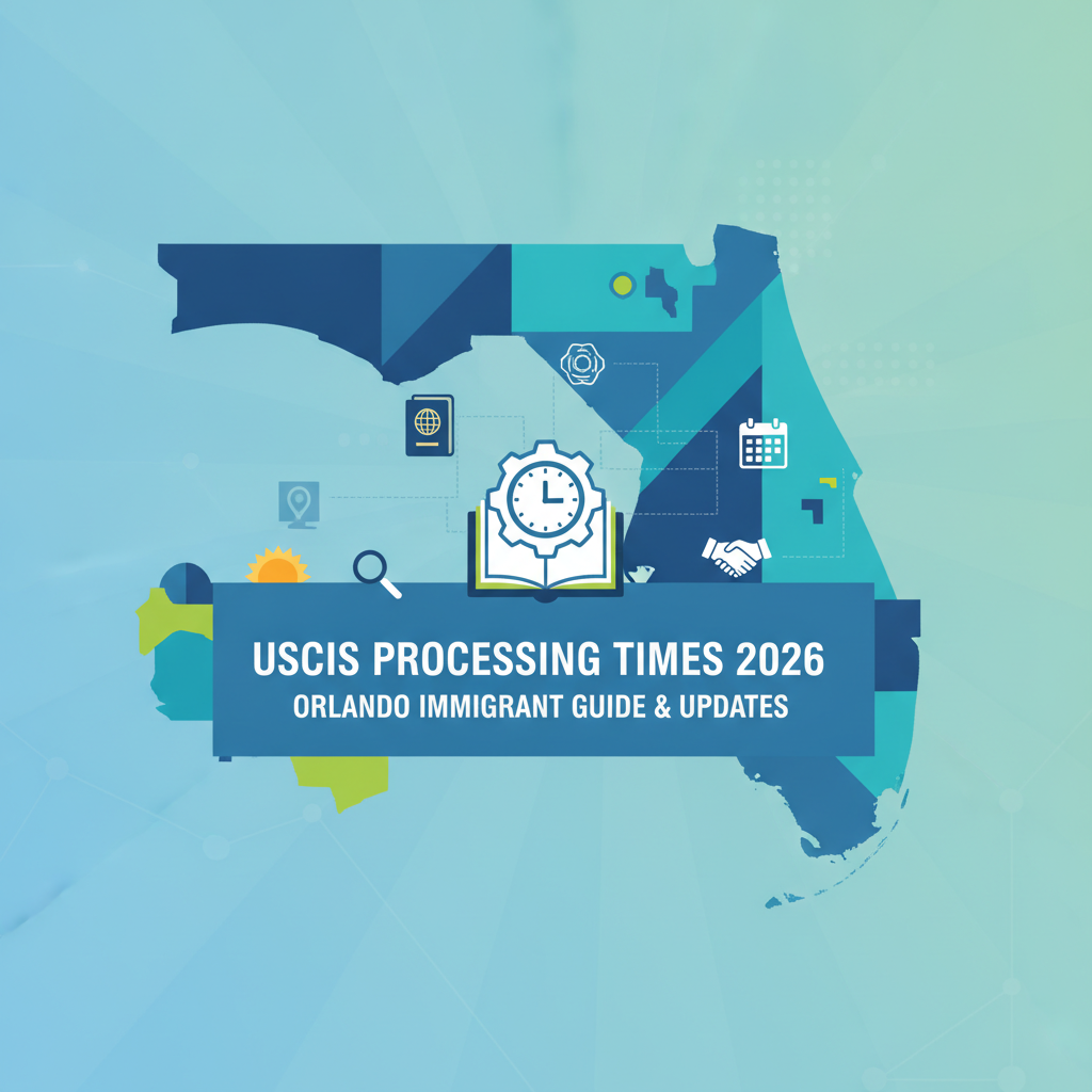 USCIS Processing Times 2026: Orlando Immigrant Guide & Updates - Concept