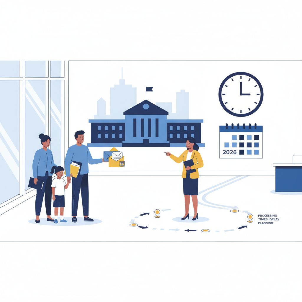 USCIS Processing Times 2026: Updates, Delays, and How to Plan — Jan 25, 2026, 3:02 PM - Concept