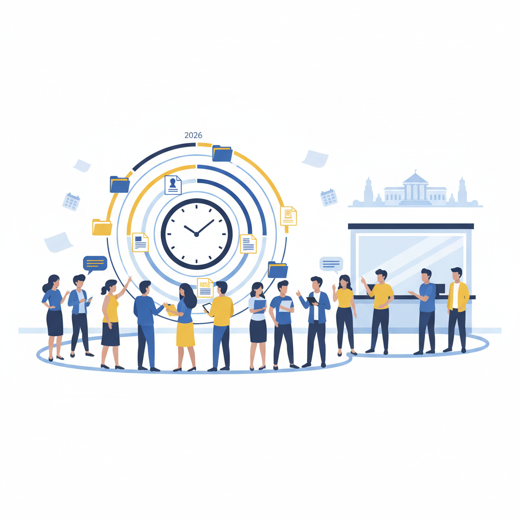 USCIS Processing Times 2026: Updates, Delays, and What to Do Now — Feb 2, 2026, 6:09 AM - Concept