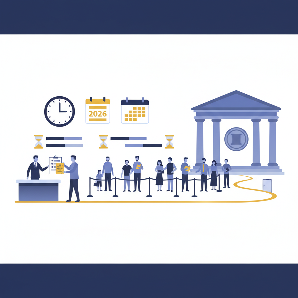 USCIS Processing Times 2026: Updates, Delays, and What to Do Now — Feb 4, 2026, 6:02 AM - Concept