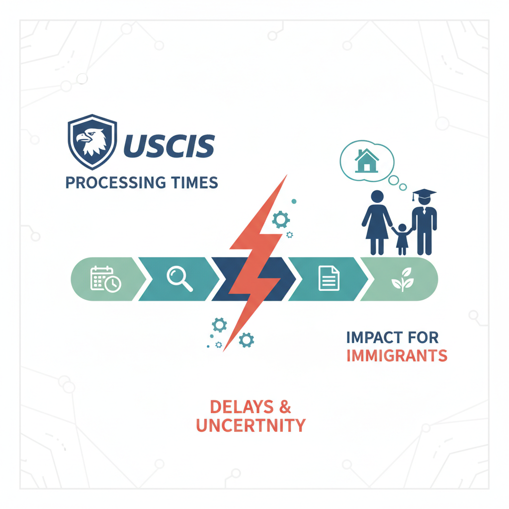 USCIS Processing Times 2026: Updates & Impact for Immigrants - Concept