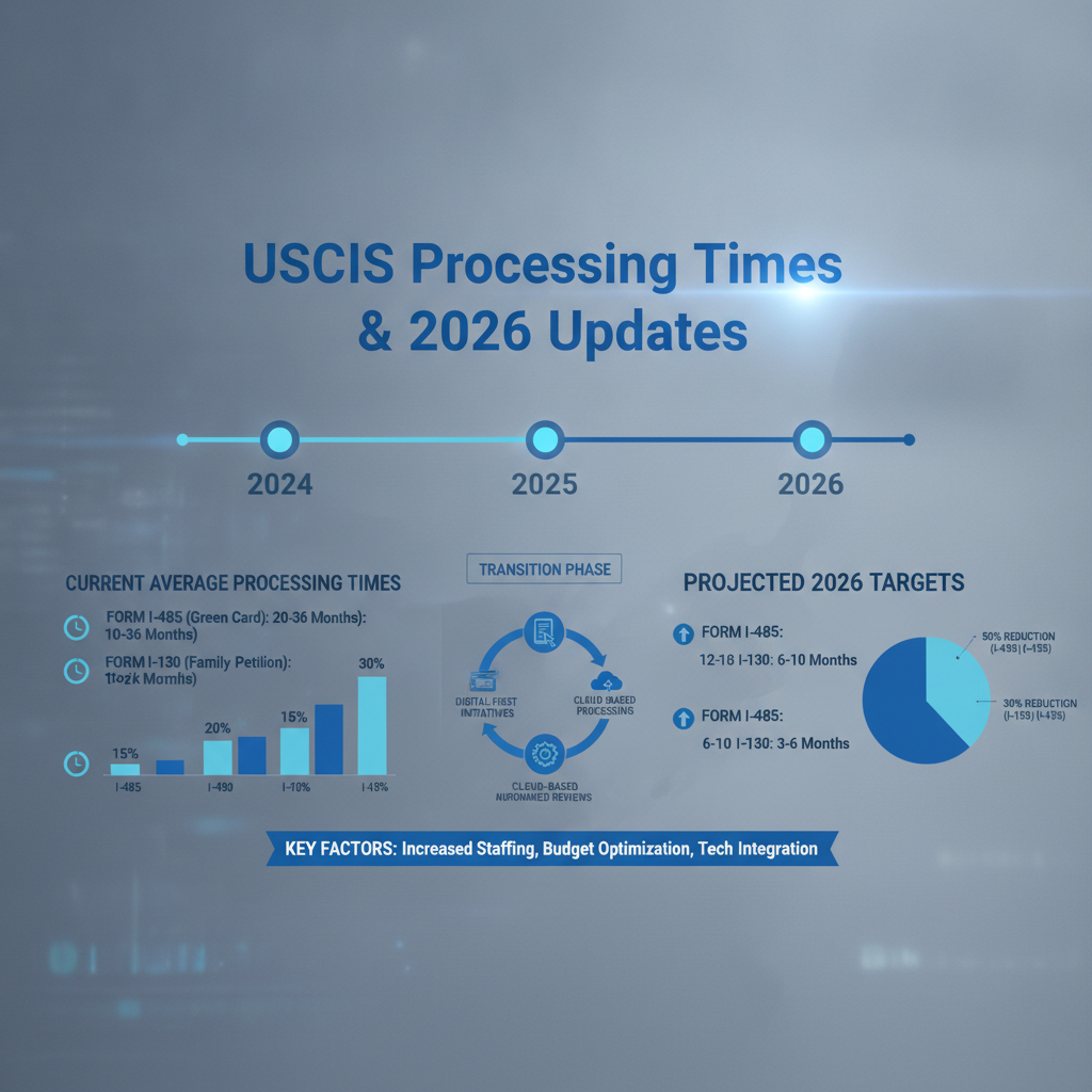 USCIS Processing Times & 2026 Updates: Your Comprehensive Guide - Key Statistics