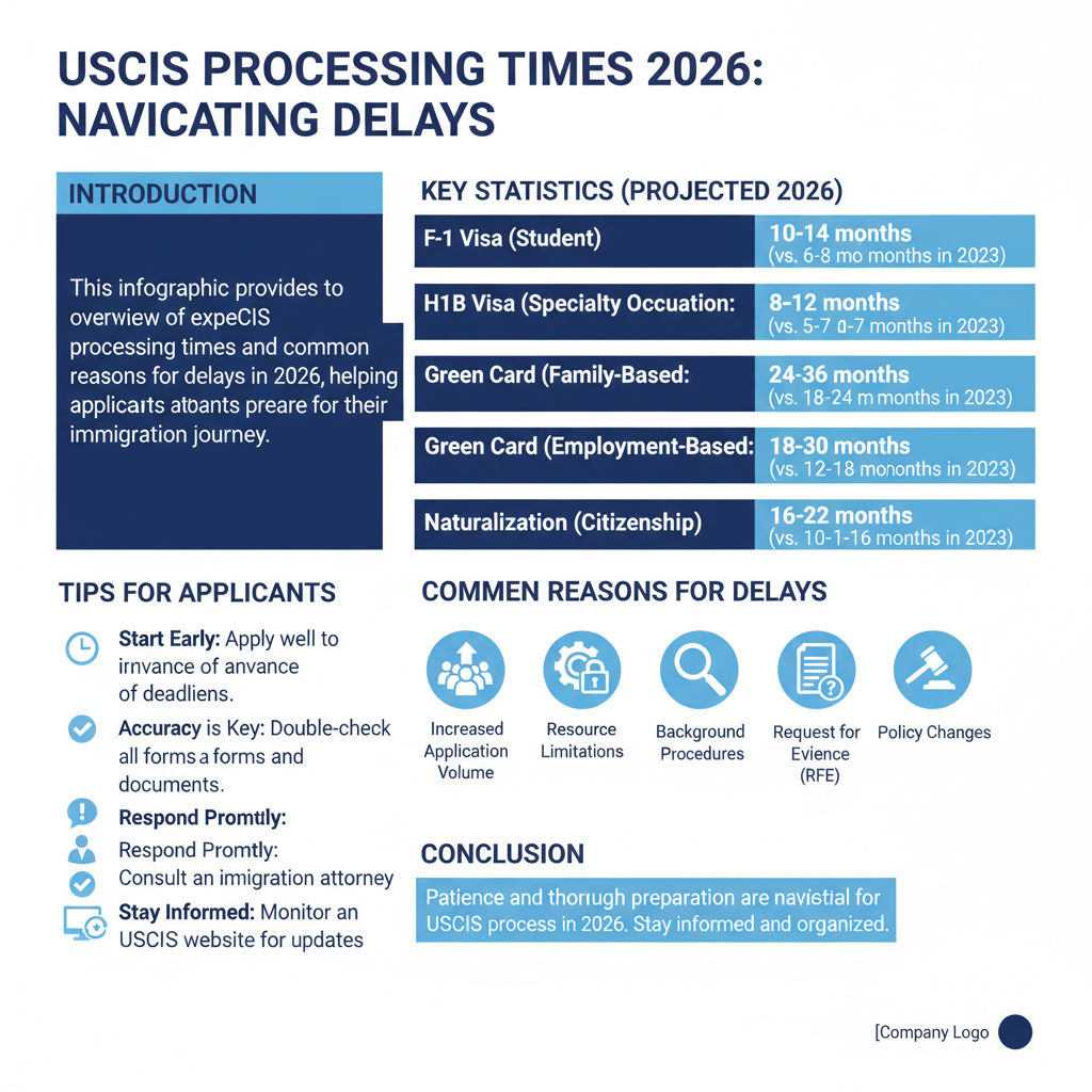 USCIS Processing Times 2026: Your Guide to Navigating Delays in - Key Statistics