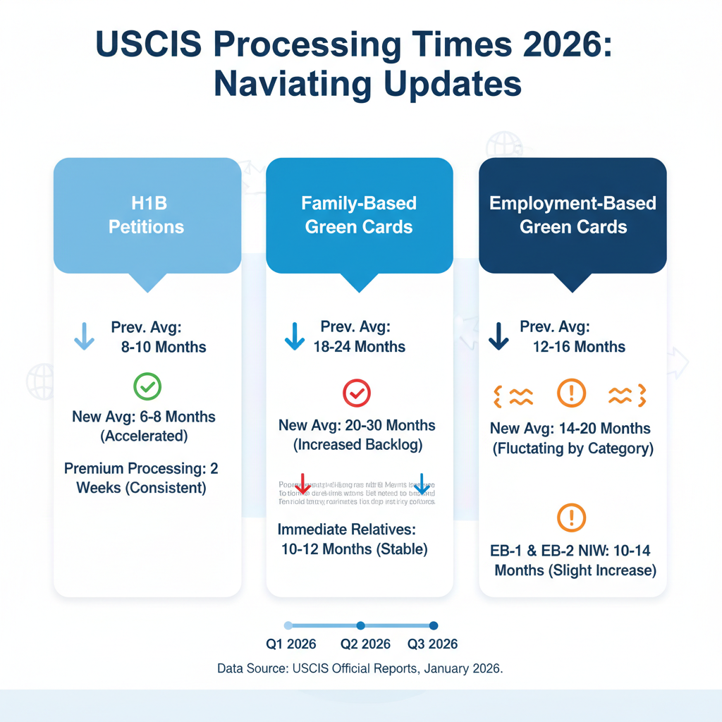 USCIS Processing Times 2026: Your Guide to Navigating Updates in - Key Statistics