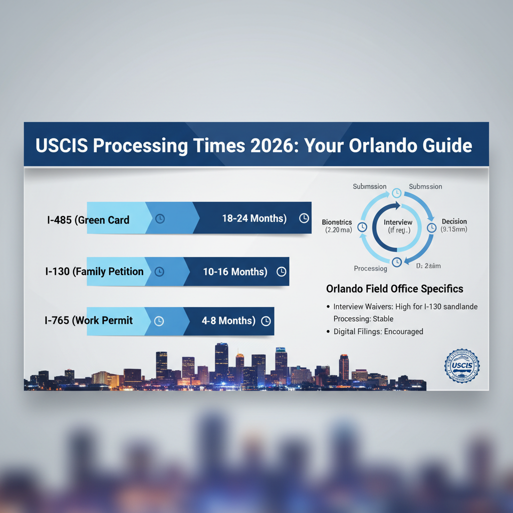 USCIS Processing Times 2026: Your Orlando Guide to Navigating - Key Statistics