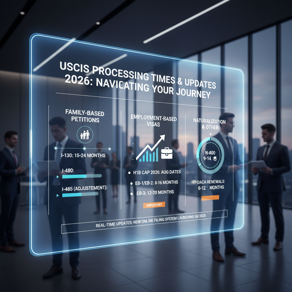 USCIS Processing Times & Updates 2026: Your Guide to Navigating - Key Statistics