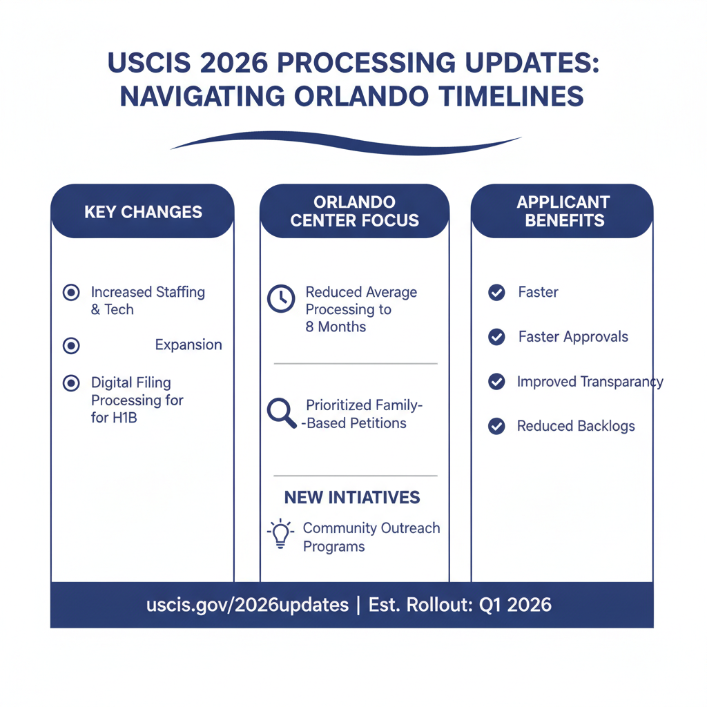 USCIS Processing Times & Updates for 2026: Your Orlando - Key Statistics