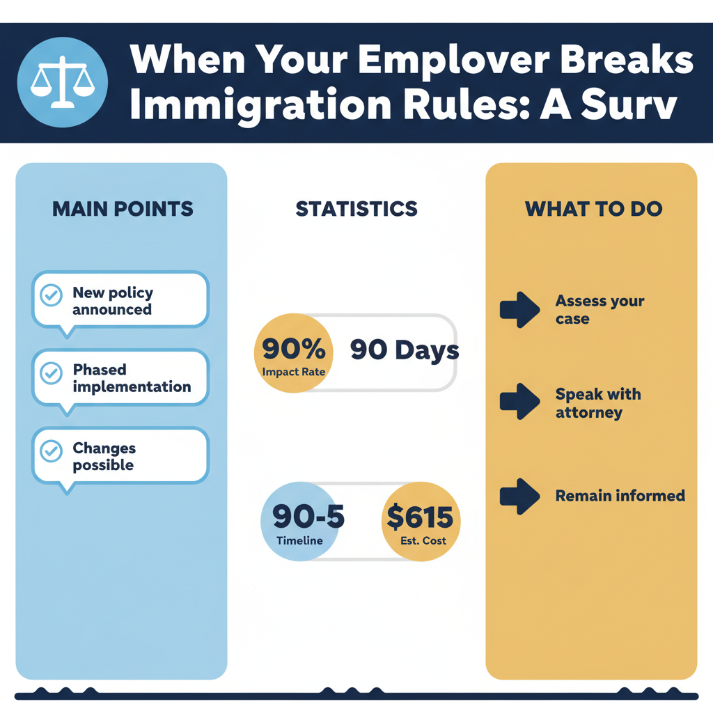 Cuando tu empleador infringe las normas de inmigración: guía de supervivencia — 8 ene 2026, 3:01 a. m. - Key Statistics