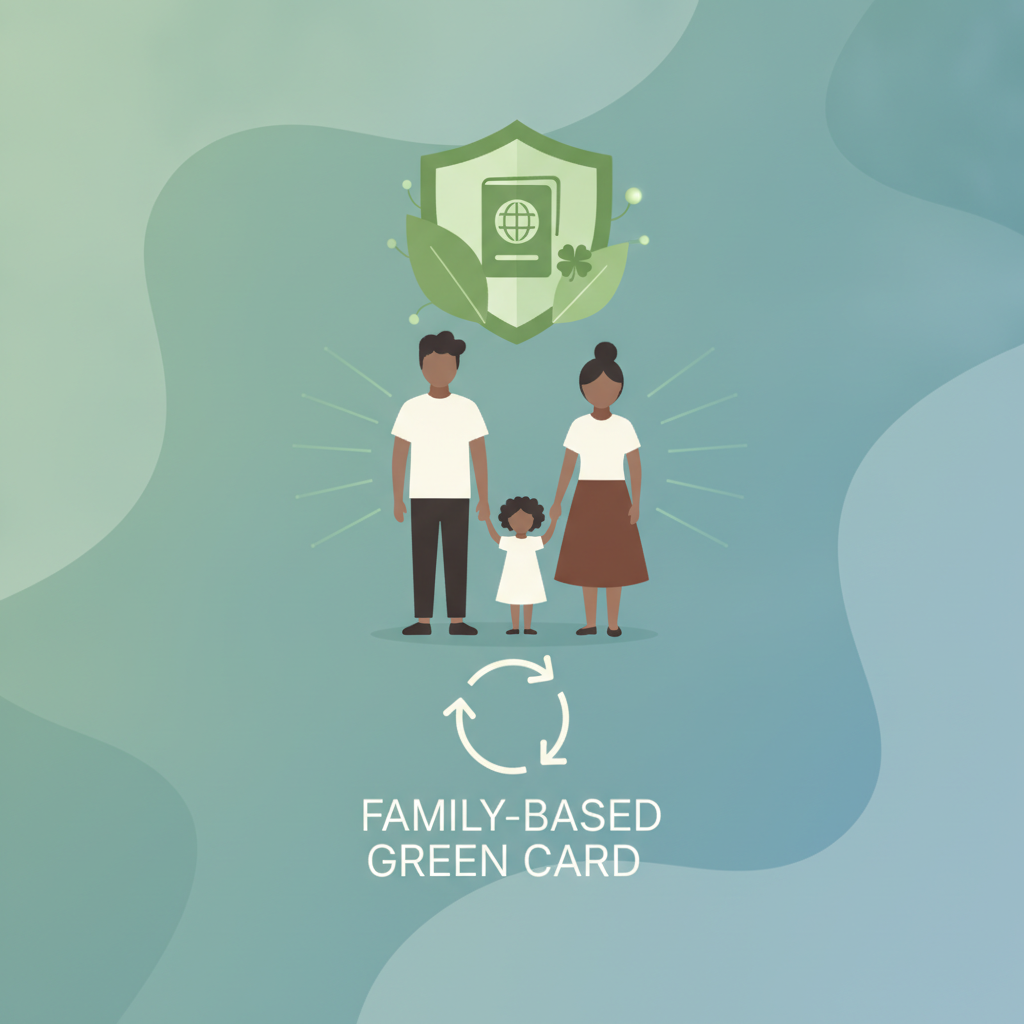 Guía Completa 2026: Tarjetas Verdes por Familia en EE. UU. - Concept