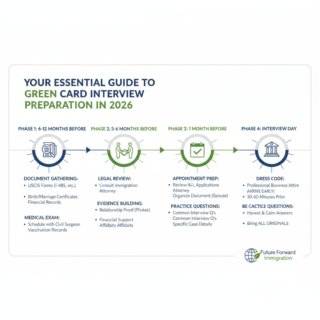 Your Essential Guide to Green Card Interview Preparation in 2026 - Key Statistics